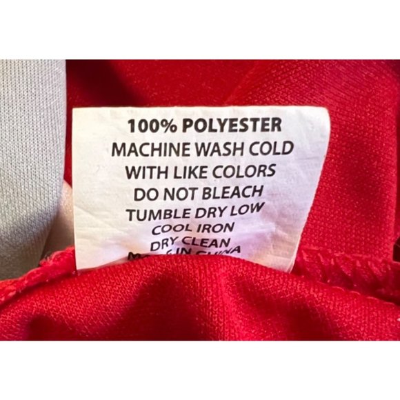 MLB Jacket Mens XL Red Cardinals Team Henley 1/4 Zip - Picture 5 of 6